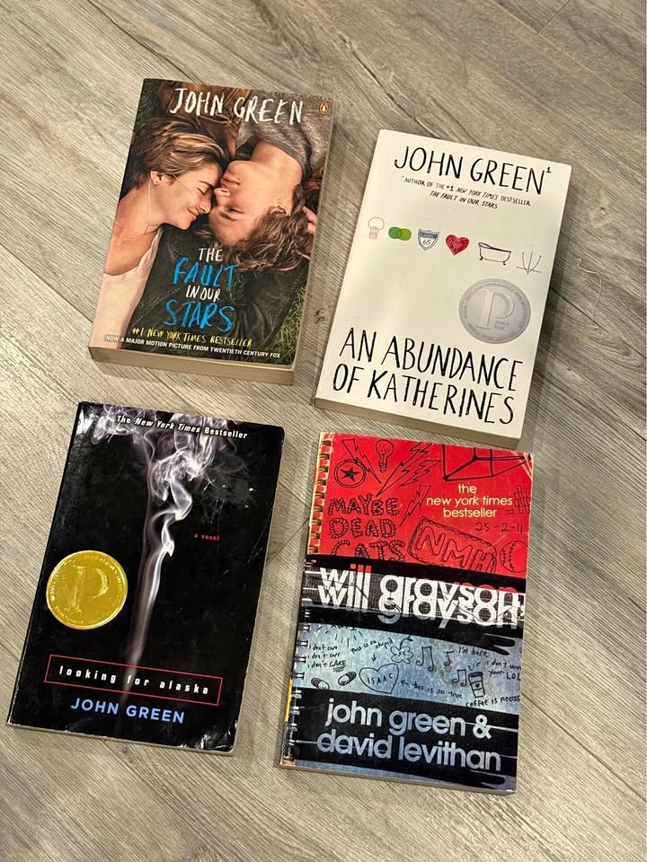 4 John green books