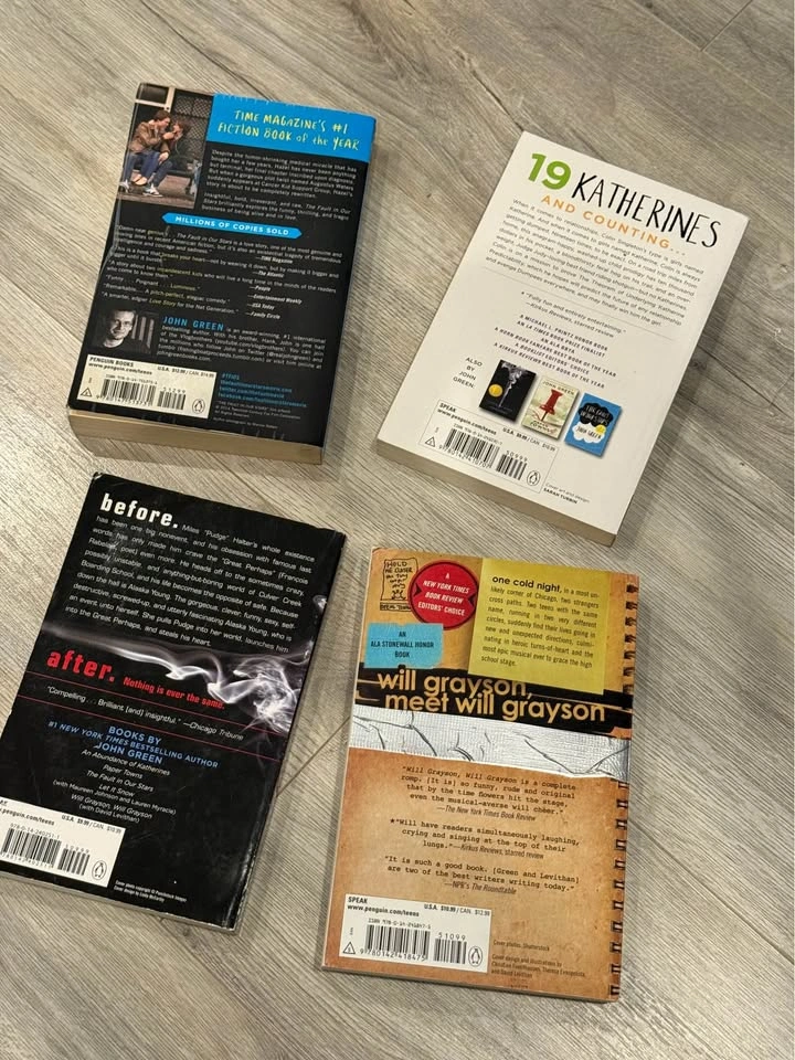 4 John green books - photo 2