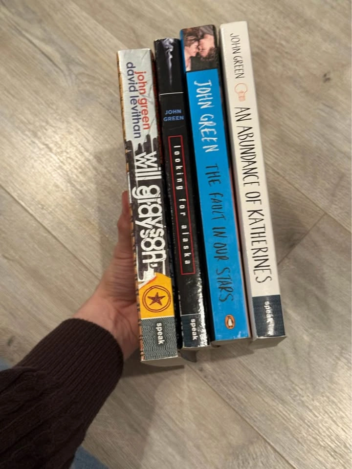 4 John green books - photo 3