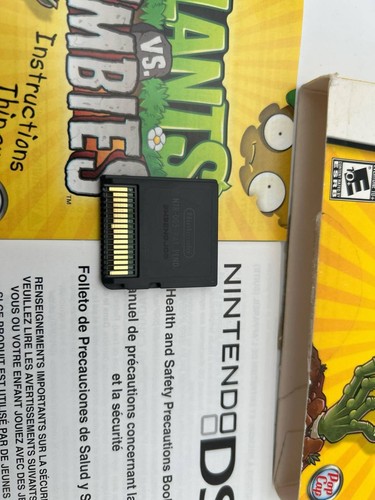 Plants vs Zombies Nintendo DS CIB with Slipcover - photo 4