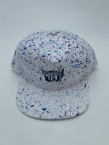 Vintage 1991 Montreal Bus Roadeo Transport 2000 Splatter Hat