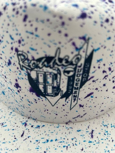 Vintage 1991 Montreal Bus Roadeo Transport 2000 Splatter Hat - photo 4