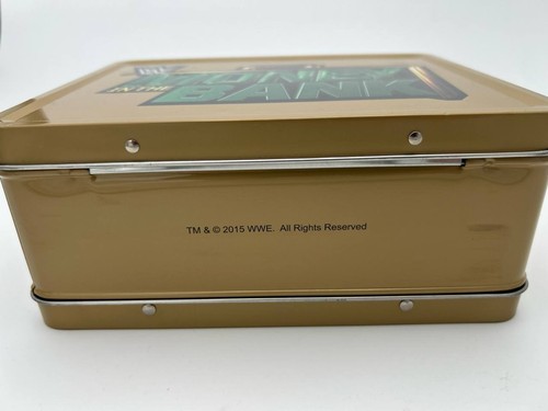 WWE Money In The Bank Metal Lunch Box Storage Tin 2015 - photo 2