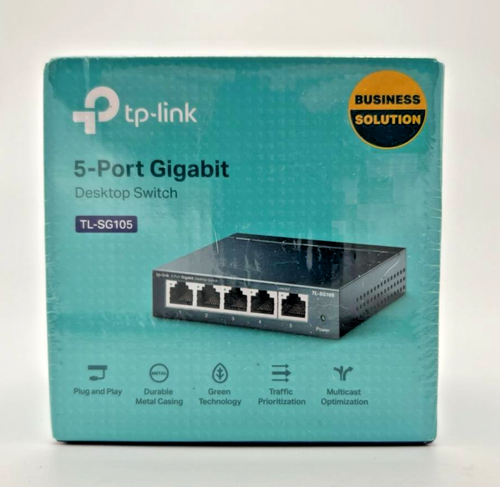 TP-Link TL-SG105 5-Port Gigabit Unmanaged Ethernet Switch