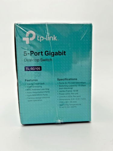 TP-Link TL-SG105 5-Port Gigabit Unmanaged Ethernet Switch - photo 3
