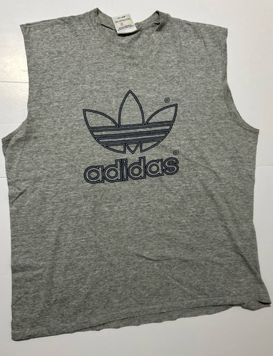 Vintage adidas Trefoil Sleeveless Shirt Made in Canada