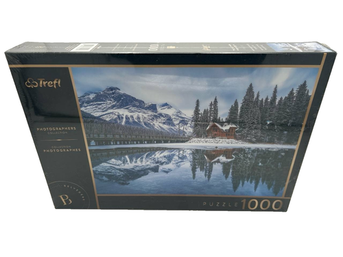 Trefl Emerald Lake BC 1000 Piece Puzzle Photographers Collection
