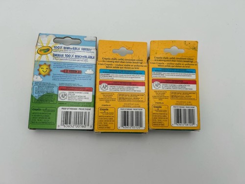 Vintage Crayola Canada Crayons & Chalk Lot 2000 2002 Unused - photo 2