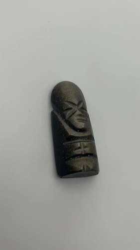 Egyptian Style Black Goldstone White Chess Pieces Set of 32 - photo 2