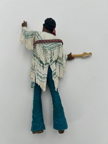 2003 McFarlane Jimi Hendrix Woodstock 6" Figure Guitar Loose - photo 2