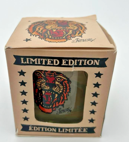 Sailor Jerry Limited Edition Tiger Rocks Glass with Original Box