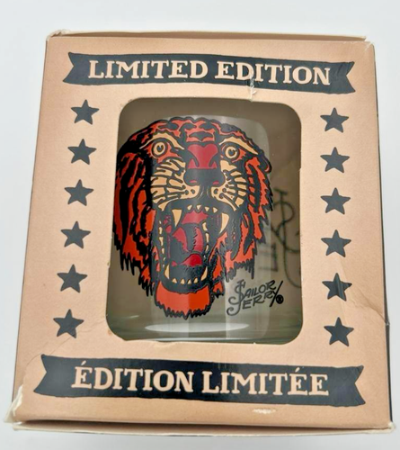 Sailor Jerry Limited Edition Tiger Rocks Glass with Original Box - photo 2
