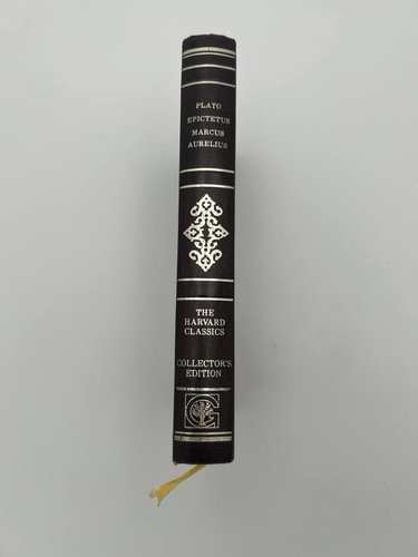 1980 Harvard Classics Plato Epictetus Marcus Aurelius - photo 4