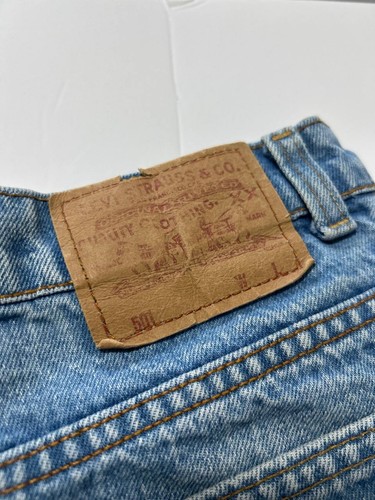 Levis 501 Womens Jeans W29 L28 Blue Denim Straight Leg - photo 3