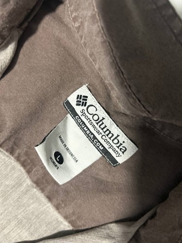 Columbia Women’s Sleeveless Utility Safari Shirt Large Brown - photo 5