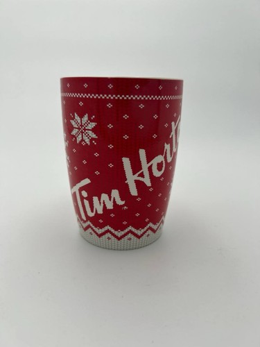 Tim Hortons 2015 Limited Edition #015 Red Christmas Sweater 15 o