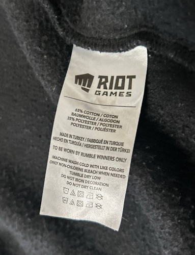 Riot Games 2021 LEC Orange Hoodie League of Legends Size L - photo 3