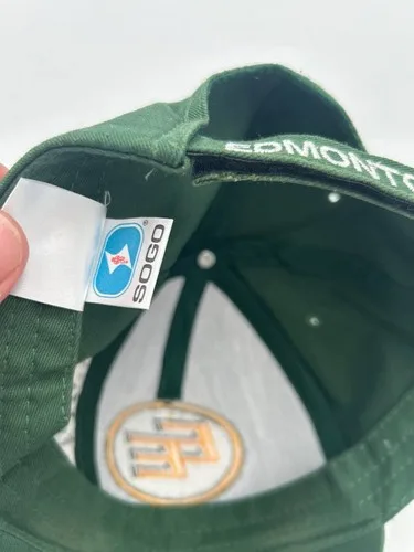 Vintage Edmonton Eskimos CFL Embroidered Cap – Green, Gold & Whi - photo 2