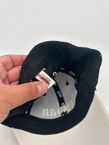 Chuck Liddell Iceman Cage Fighter MMA Hat Black White Cap - photo 3