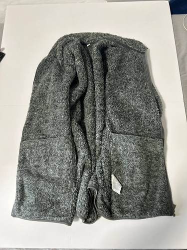 Uniqlo Men’s Fluffy Yarn Fleece Full Zip Jacket Gray Size Large - photo 4