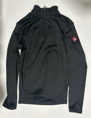 Stormtech HTZ-1 Men's L Base Thermal 1/4 Zip H2X-DRY Gray