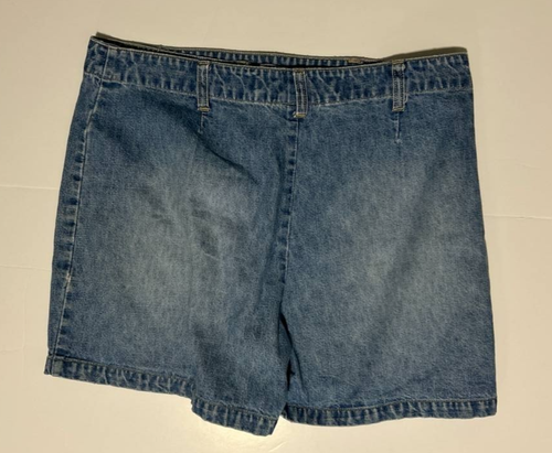 Sears Canada Nevada Denim Wrap Skort Women’s 10 Cotton - photo 2