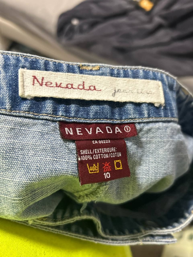 Sears Canada Nevada Denim Wrap Skort Women’s 10 Cotton - photo 3