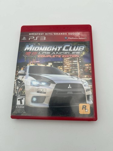 Midnight Club Los Angeles Complete Edition PS3 CIB