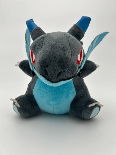 Mega Charizard X Pokemon Plush 9" Poseable Wings