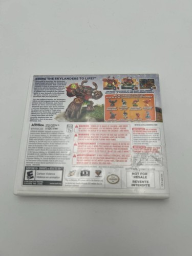 Skylanders Giants Nintendo 3DS Game Case Manual Inserts - photo 5