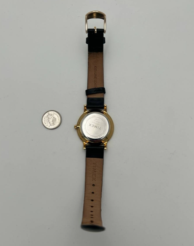 Timex Metropolitan TW2R36400 Women’s 34mm Gold Black Watch - photo 2