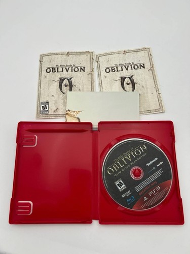 The Elder Scrolls IV Oblivion GOTY PS3 Greatest Hits CIB - photo 2