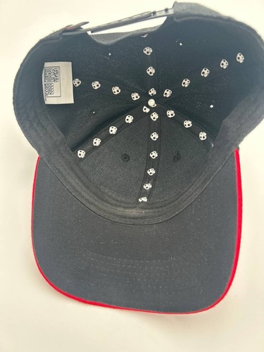 Nintendo Super Mario Bros Game Over Snapback Hat Black Red - photo 5