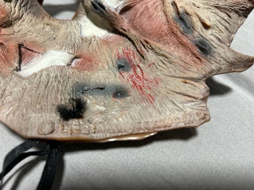 Vintage 1986 Imagineering Inc Zombie Maggot Halloween Mask - photo 3