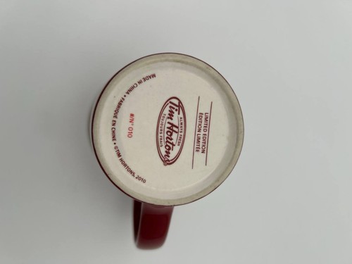 2010 Tim Hortons Limited Edition #010 Red Canada Skyline Mug - photo 4