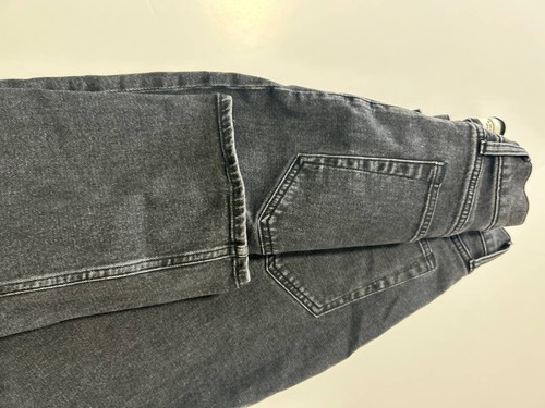 Abercrombie Curve Love 90s Slim Straight Jeans 33 16S Black - photo 3