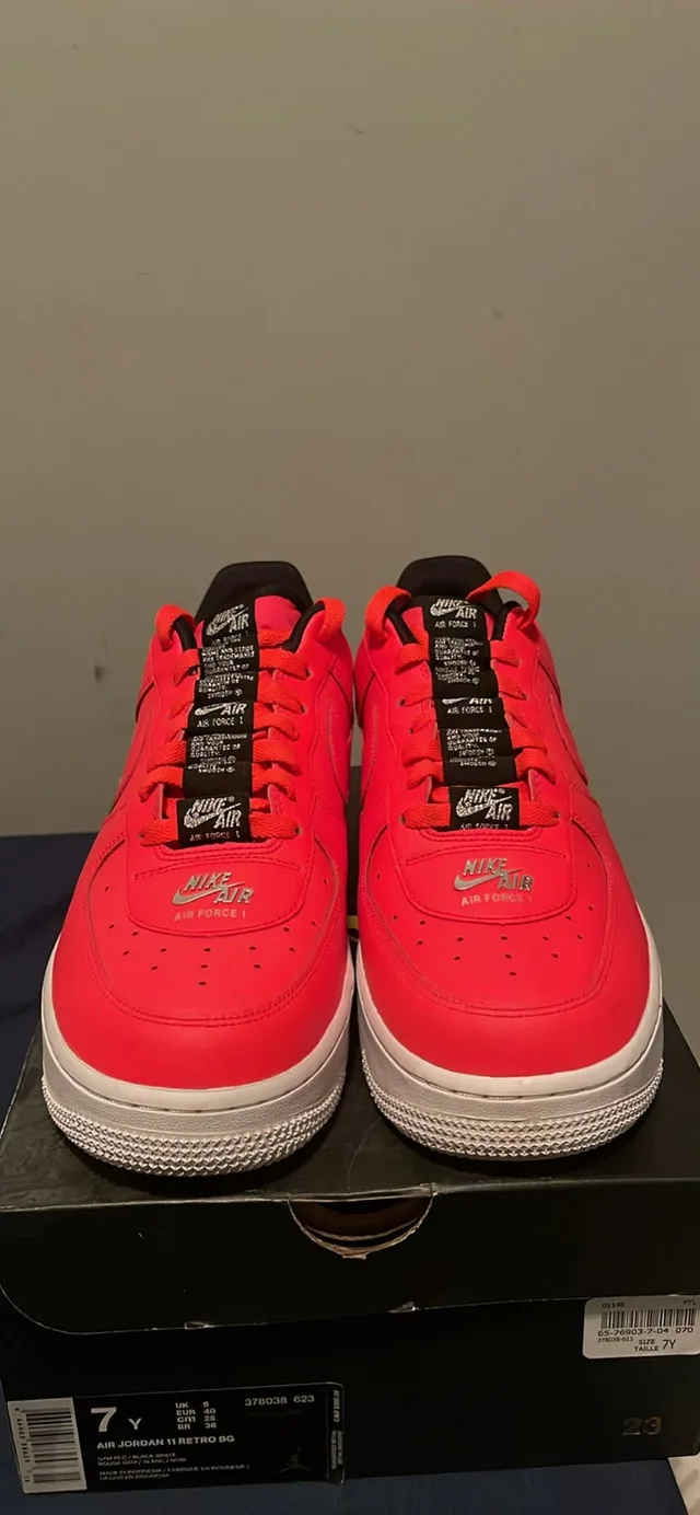 Nike Air Force 1 Low ‘07 Laser Crimson - photo 2