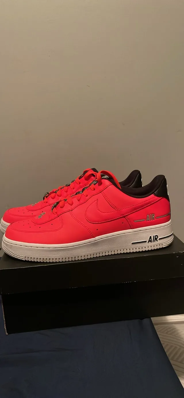 Nike Air Force 1 Low ‘07 Laser Crimson - photo 3