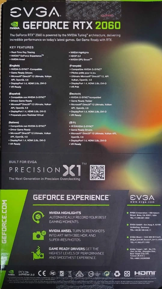 EVGA NVIDIA RTX 2060 6GB KO Ultra - Like New - photo 2