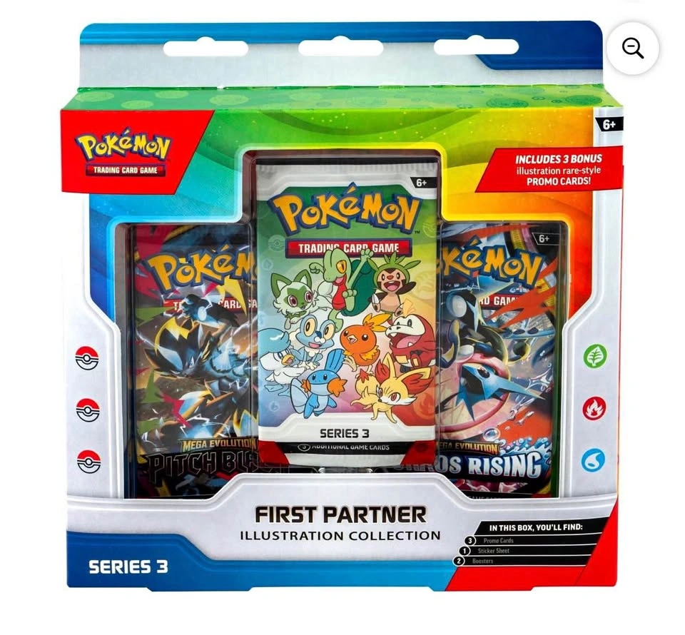 Pokemon First Partner Illustration Series 3