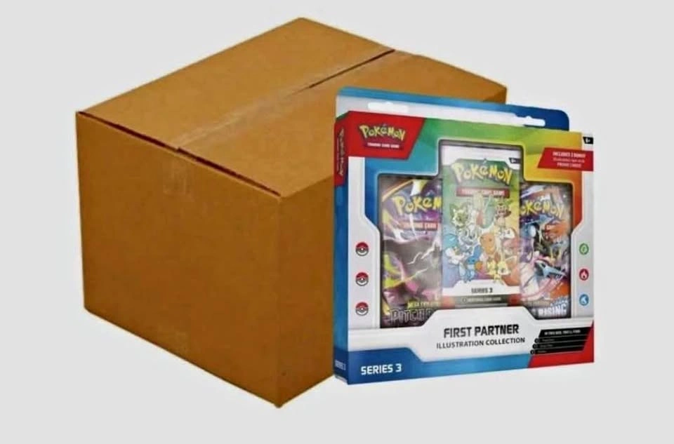 Pokemon First Partner Series 3 - sealed case of 6