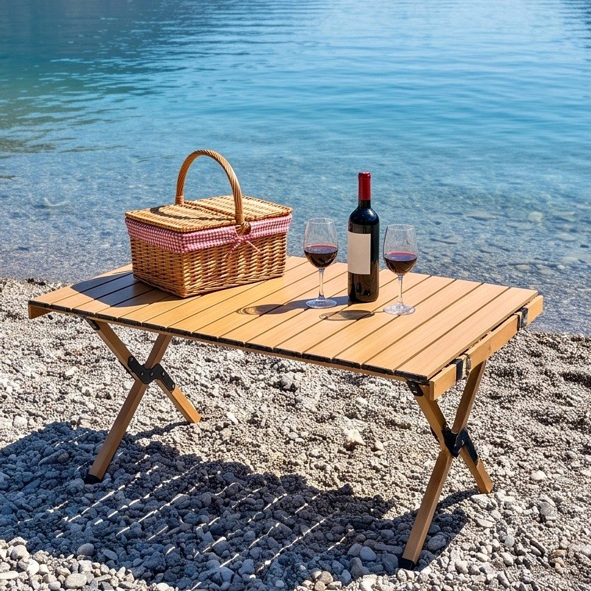 C4686 ODS004 Foldable Outdoor Table – Camping, BBQ & Picnic