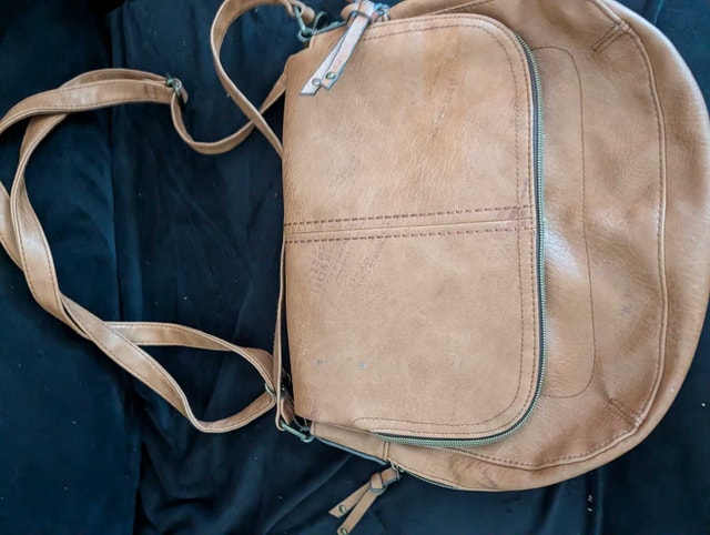 Tan Crossbody Bag and Wallet Set - photo 2