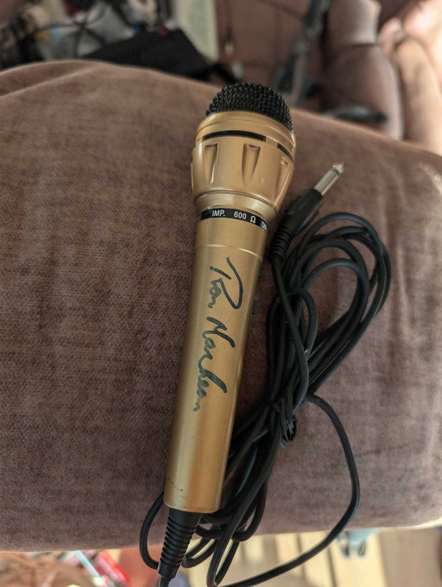 Ron Marston Signature Gold Microphone