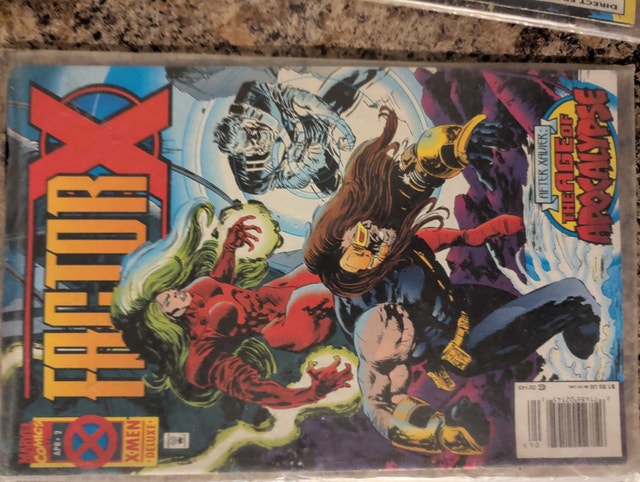 Marvel Comics Factor X Age of Apocalypse Issues 1-4 - photo 2