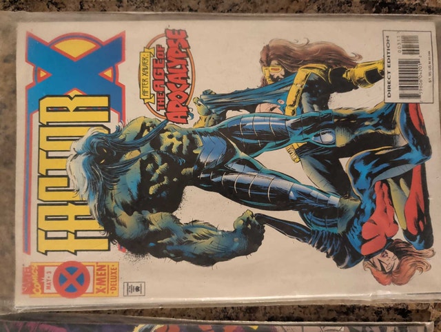 Marvel Comics Factor X Age of Apocalypse Issues 1-4 - photo 3