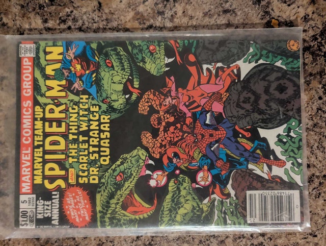 Marvel Comics Spider-Man Annual 5 1982