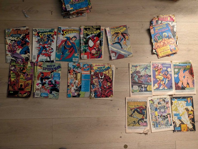 DC / Marvel Comics Arts & Craft Bundle – Upcycling