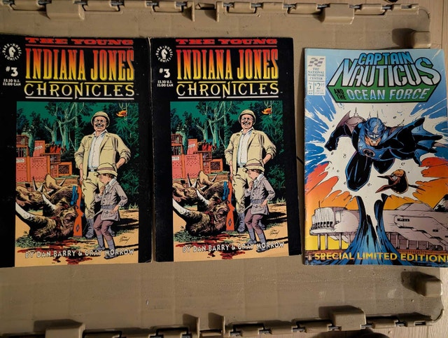 The Young Indiana Jones Chronicles and Captain Nauticus
