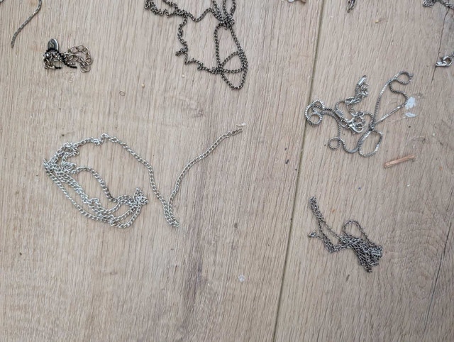Broken Costume Jewelry Chains